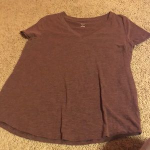 Blush rose v-neck t-shirt